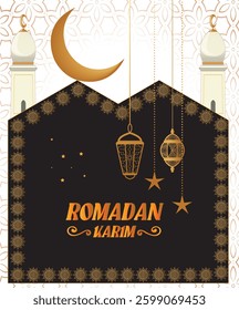 ramadan karim design templete here