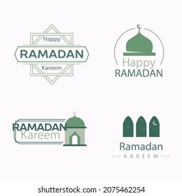  Ramian Label islamic Mubarak Design
