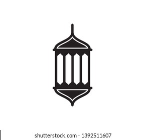 Ramadan lantern icon vector illustration