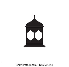Ramadan lantern icon vector illustration