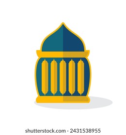 Ramadan lantern ornament in the shape of a mosque