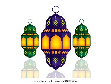 Ramadan Lantern vector