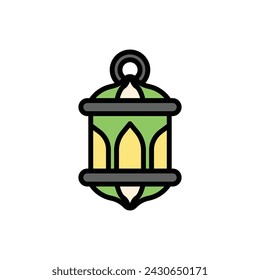 Ramadan Latern Icon Vector Illustration