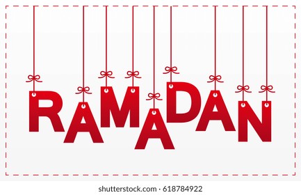 ramadan letters design