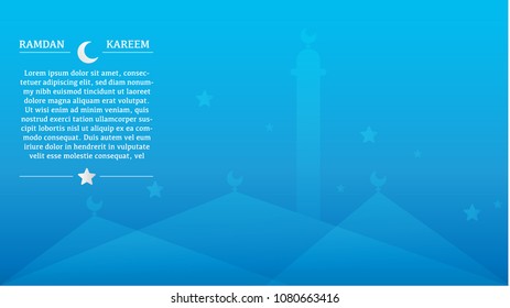 Ramadan Light Background