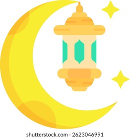 Ramadan Linie Vektor Icon Design