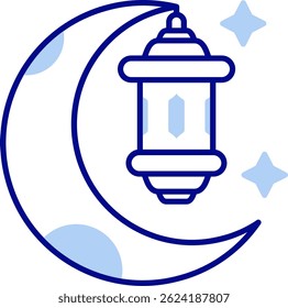 Ramadan Line vector Icon Design
