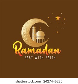 Ramadan logo design for templates