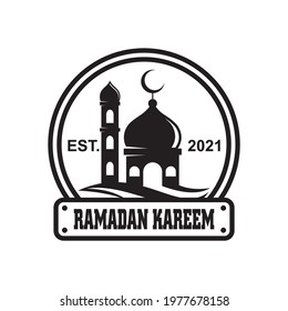 ramadan logo , muslim logo vector