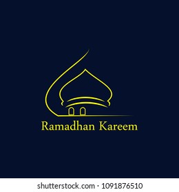 Ramadan logo template