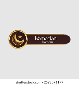 Ramadan Lower Third Vector Art, Icons, and Graphics