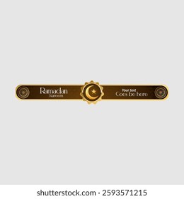 Ramadan Lower Third Vector Art, Icons, and Graphics