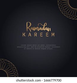 Ramadan luxury theme and elegant background suitable for posters, banners, social media sales templets etc.