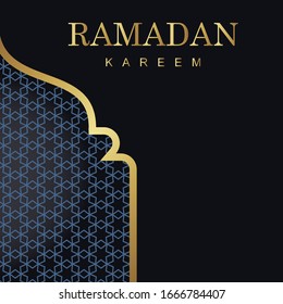 Ramadan luxury theme and elegant background suitable for posters, banners, social media sales templets etc.