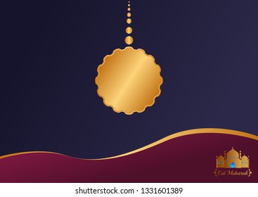 ramadan modern background gold concept. eid mubarak banner vector for islamic festival.background template for flyer,cetificate,cover,postcard,greeting card,invitation,information,wallpaper,business 