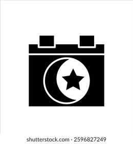  Ramadan, Month of Blessing, Holy Month Silhouette of Ramadan and Islamic Icon