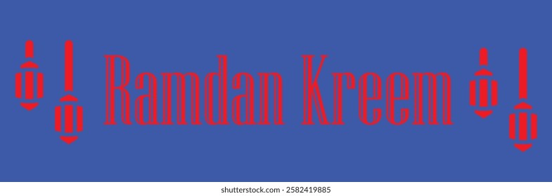 Ramadan is the month of blessing Ramadan Kareem text translation in Arabic lettering , Welcome Ramadan in Arabic