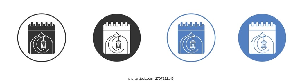 Ramadan Month icon vector art illustration. for mobile concept and web designs