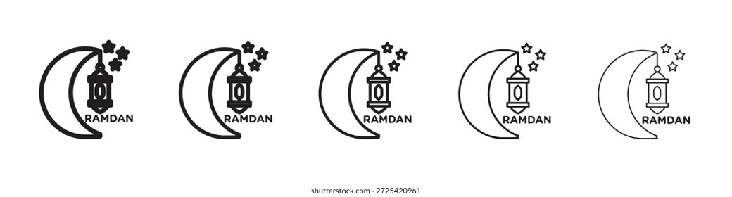 Ramadan Month Symbol Vektor Design Element Vektor eps 10