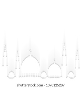 Ramadan Mosque Silhouette