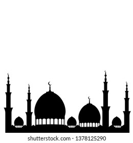 Ramadan Mosque Silhouette