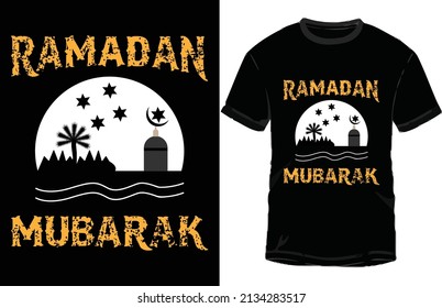 Ramadan Mubarak  Best T-shirt design