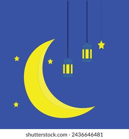 Ramadan Mubarak. Ramadan is blessing month for all muslims. greeting cards for ramadan and eid.