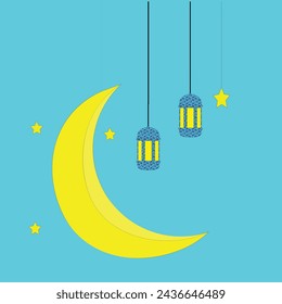Ramadan Mubarak. Ramadan is blessing month for all muslims. greeting cards for ramadan and eid.