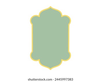 Ramadan Mubarak Frame Background Illustration