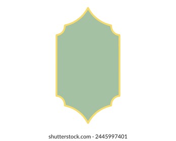 Ilustración de fondo de marco de Ramadán Mubarak
