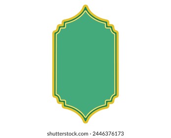 Ramadan Mubarak Frame Background Illustration