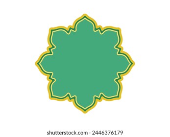 Ramadan Mubarak Frame Background Illustration