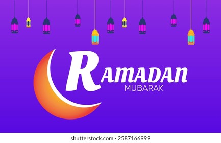 Ramadan Mubarak and Ramadan kareem is Celebrated in March. This holiday-themed design is perfect for greeting backgrounds, banners, greeting cards, posters with text, and Classic social media posts.