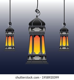 Ramadan Mubarak Lamp for Abstract Background and Celebrities