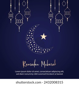 Ramadan Mubarak Post, Ramadan kareem, Islamic post