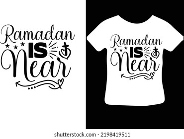Ramadan is Near svg design