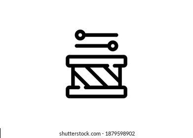Ramadan Outline Icon - Trommel