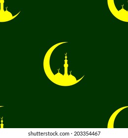 Ramadan pattern, vector background