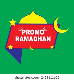 Ramadan promo template, discount template