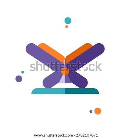 Ramadan Quran stand icon representing holy reading, devotion, and spiritual learning during the sacred month.