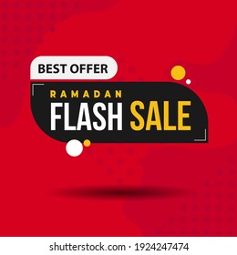 Banners de venta de Ramadán set, descuento y mejor oferta etiqueta, etiqueta o sticker set con motivo de Ramadan Kareem