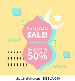 Ramadan Sale Illustration