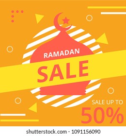 Ramadan Sale Illustration