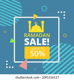 Ramadan Sale Illustration