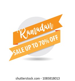 Ramadan Sale Illustration for Business or Company