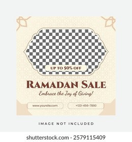 Ramadan Sale Instagram Post Template