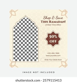 Ramadan Sale Instagram Post Template