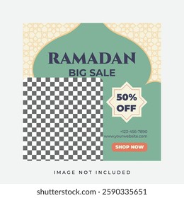 Ramadan Sale Instagram Post Template