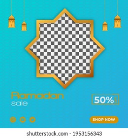 ramadan sale for social media post