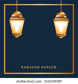 Ramadan sale theme concept. social media marketing post. Discount Ramadan day